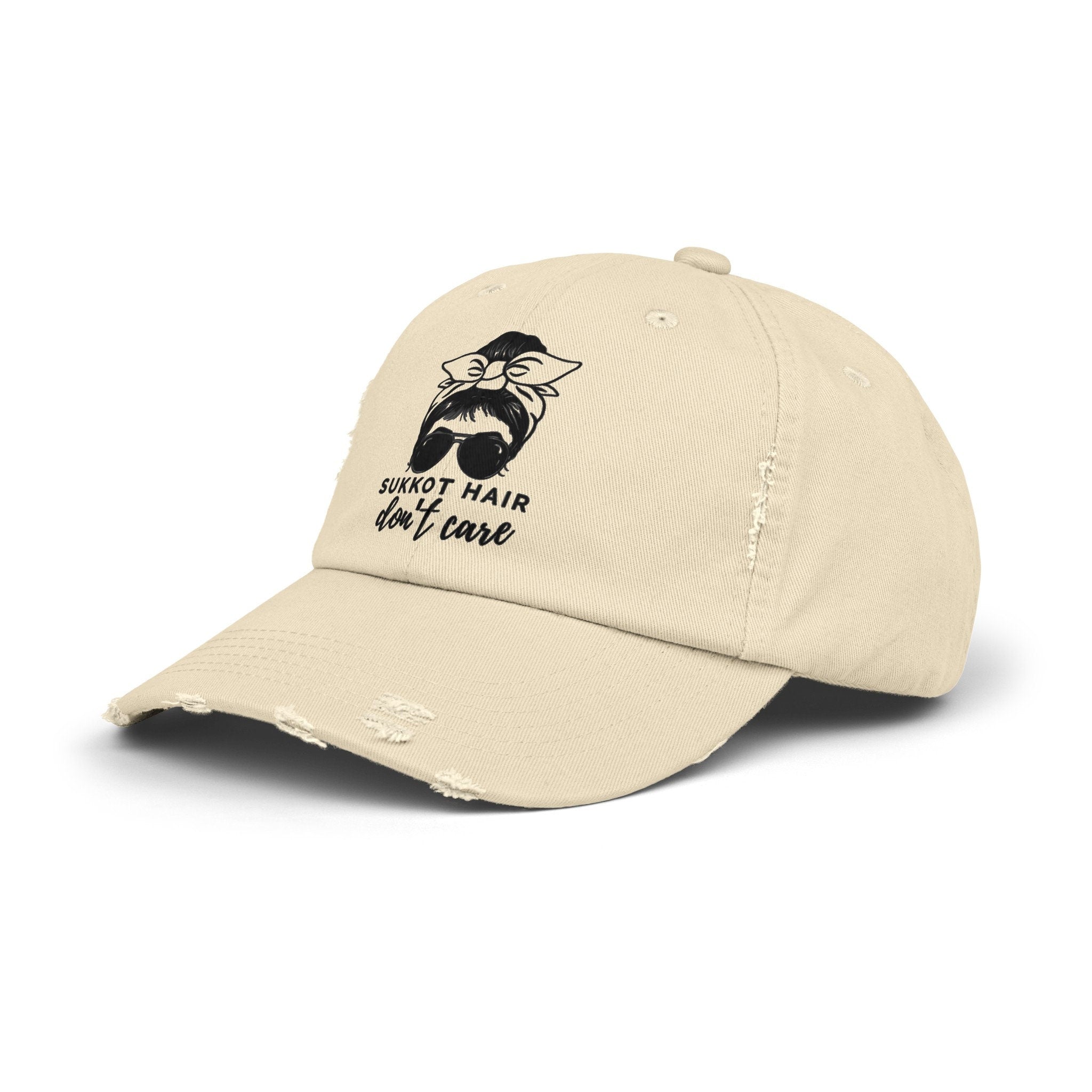 Sukkot Hair Distressed Cap