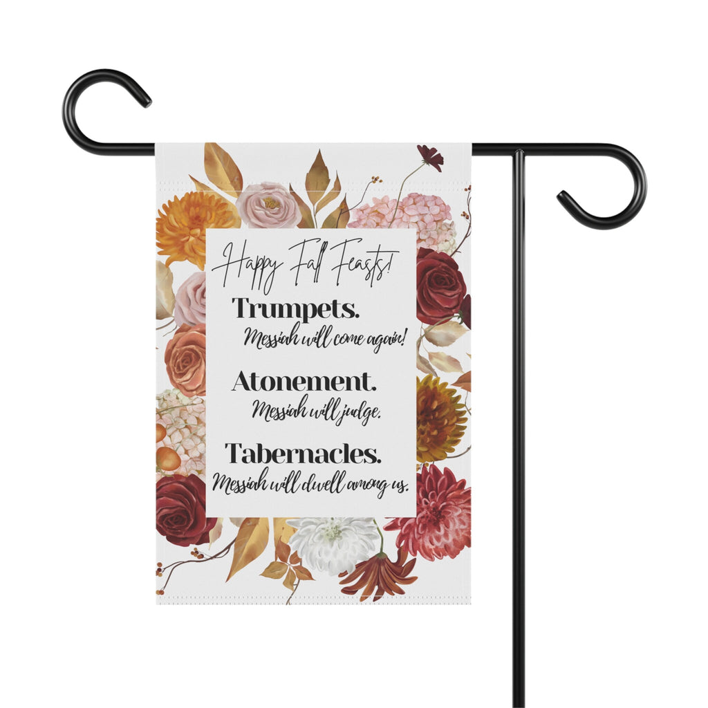 Fall Feasts Floral Garden & House Banner