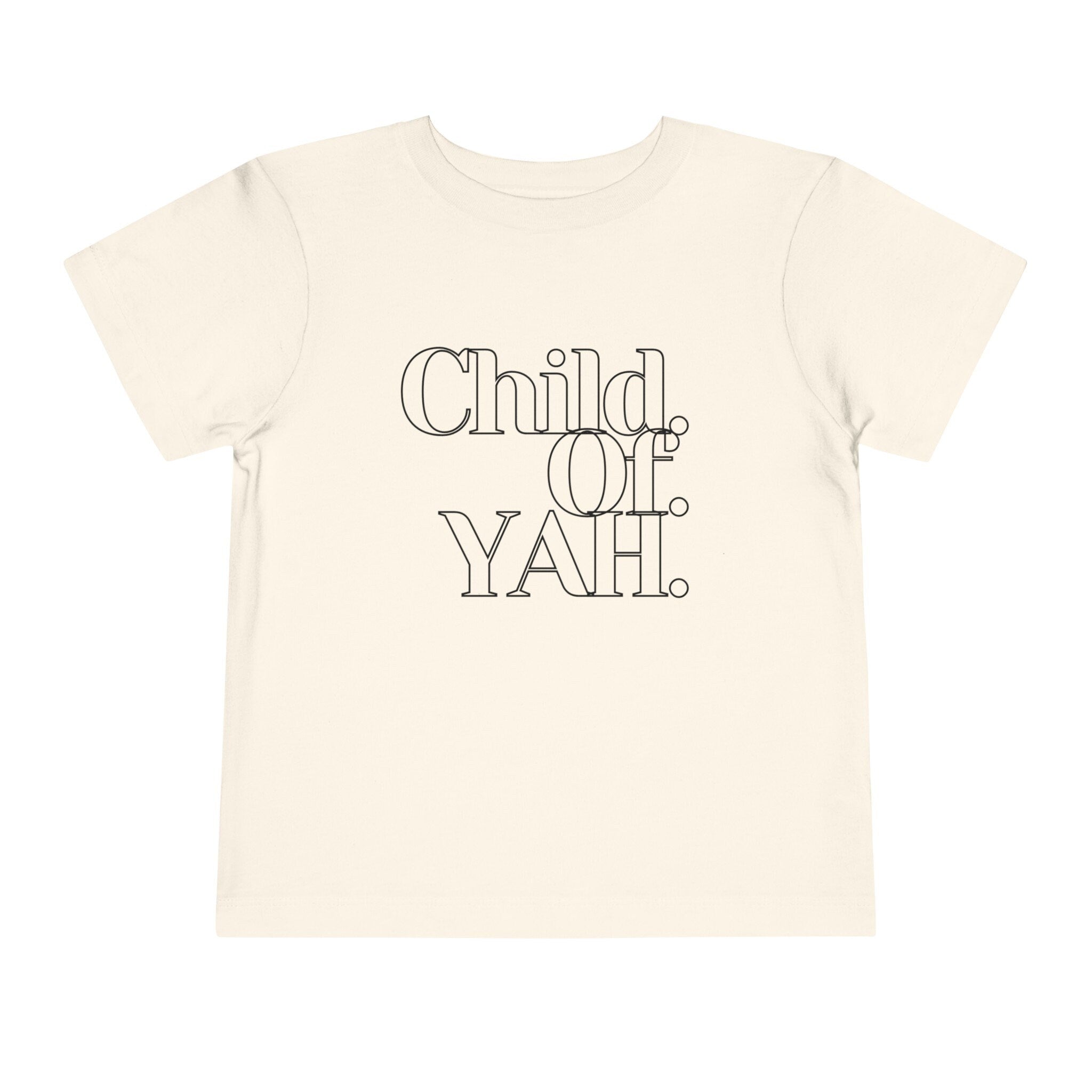 Child of YAH Toddler Short Sleeve Tee