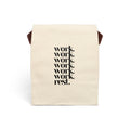 Work Canvas Lunch Bag With Strap
