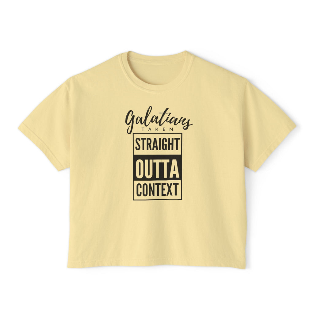Galatians Women's Boxy Tee