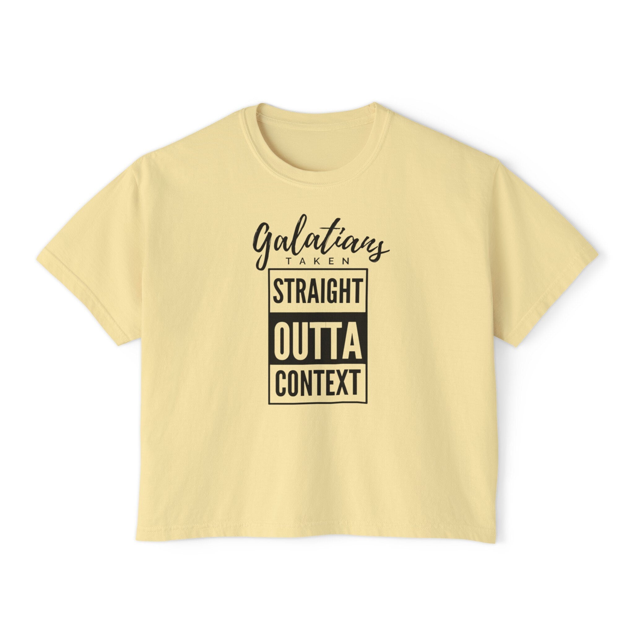Galatians Women's Boxy Tee