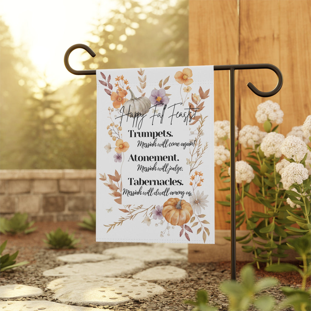 Fall Feasts Wildflower Garden & House Banner