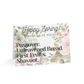 Spring Feast Cards Green Floral (10, 30, and 50pcs)