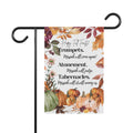 Fall Feasts Floral Pumpkins Garden & House Banner