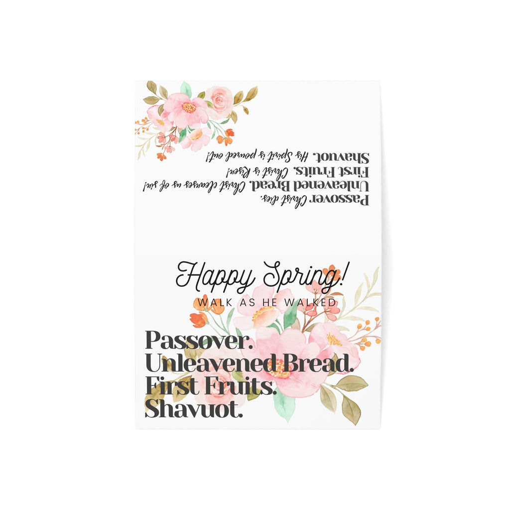 Spring Feast Cards Sweet Floral (10, 30, and 50pcs)