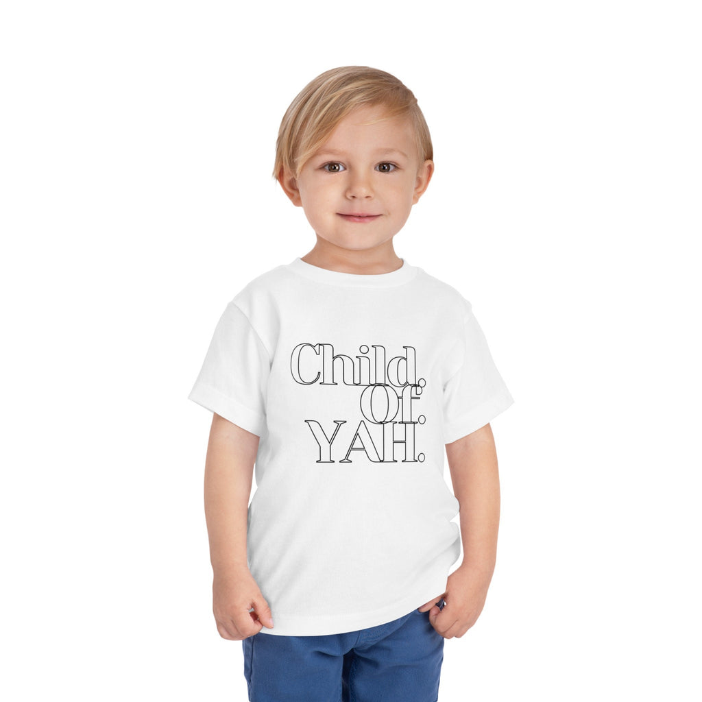 Child of YAH Toddler Short Sleeve Tee