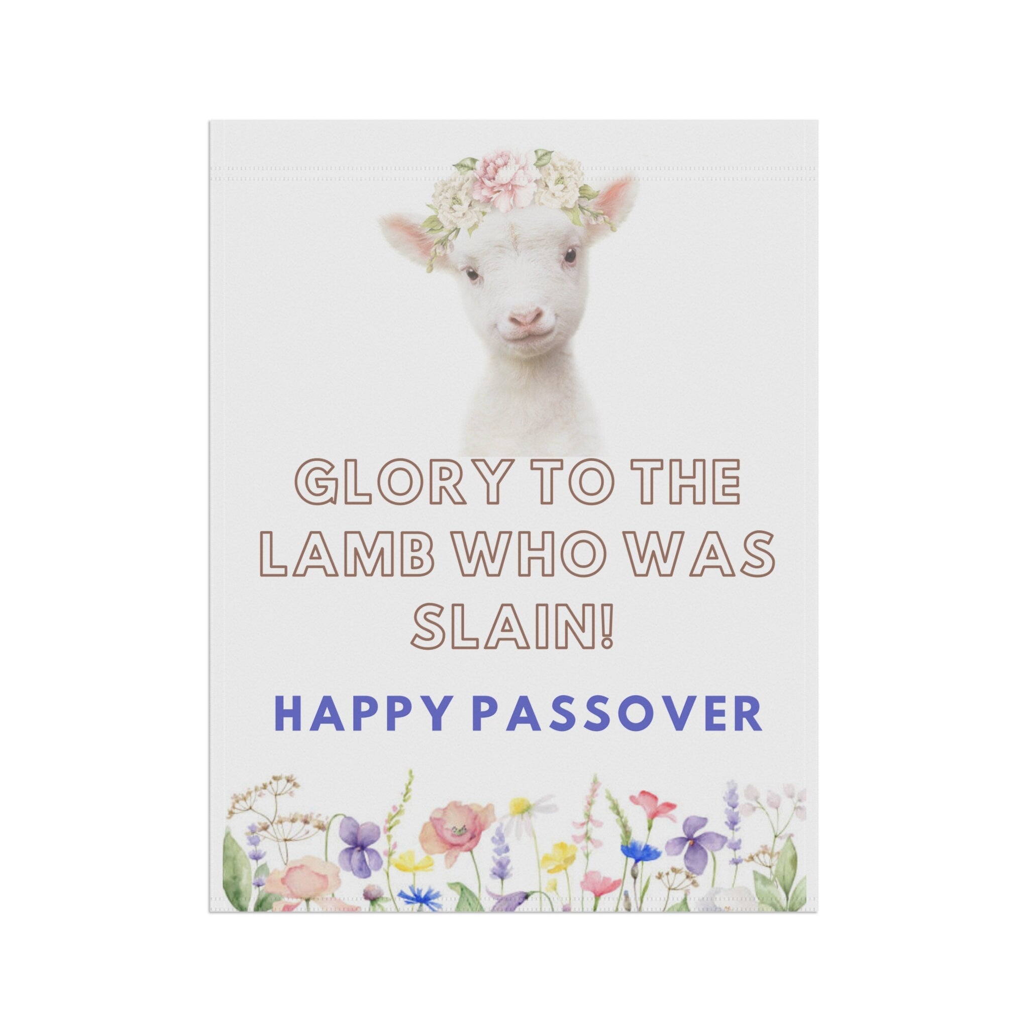 Spring Garden & House Banner Passover