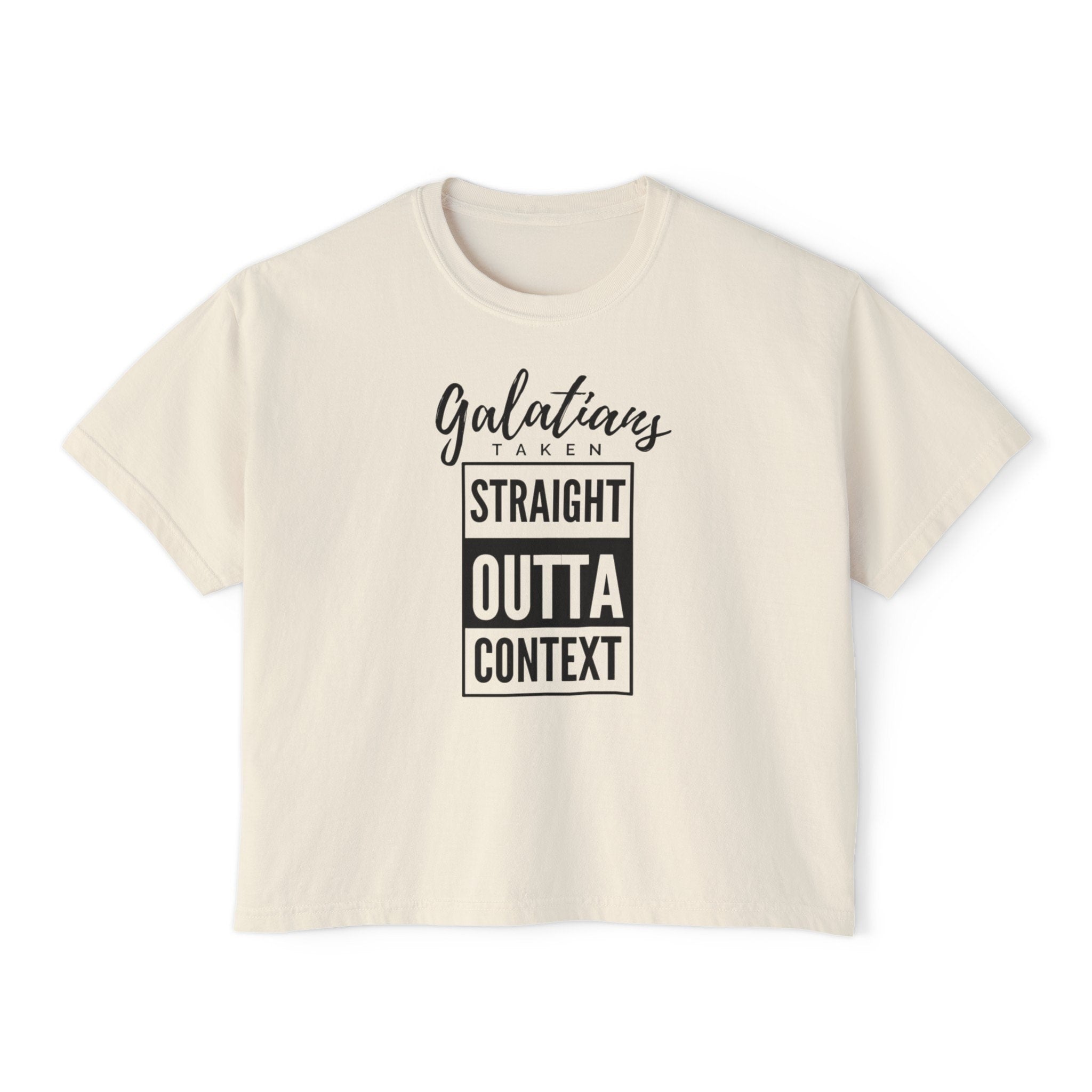 Galatians Women's Boxy Tee
