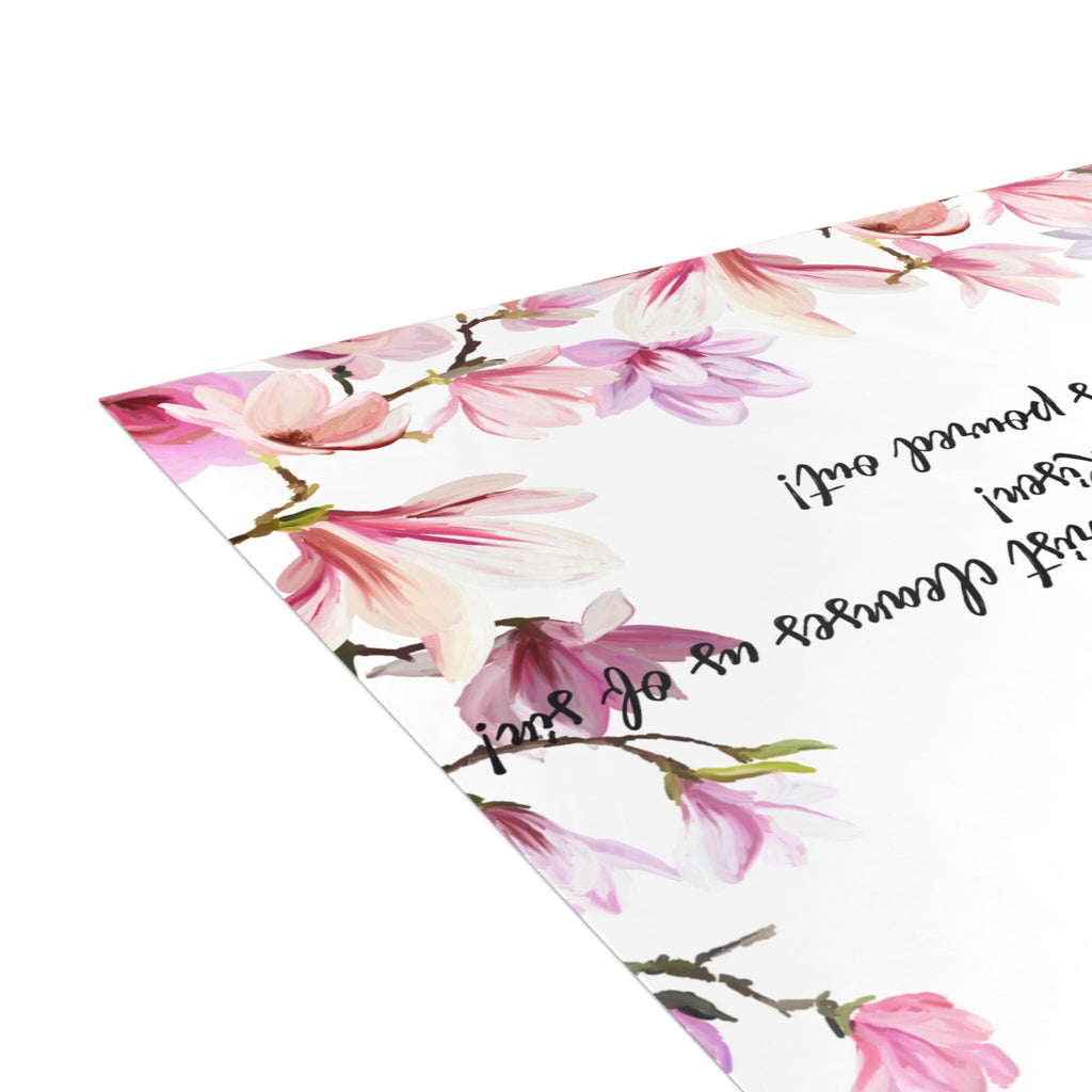 Spring Feast Cards Pink Floral (10, 30, and 50pcs)