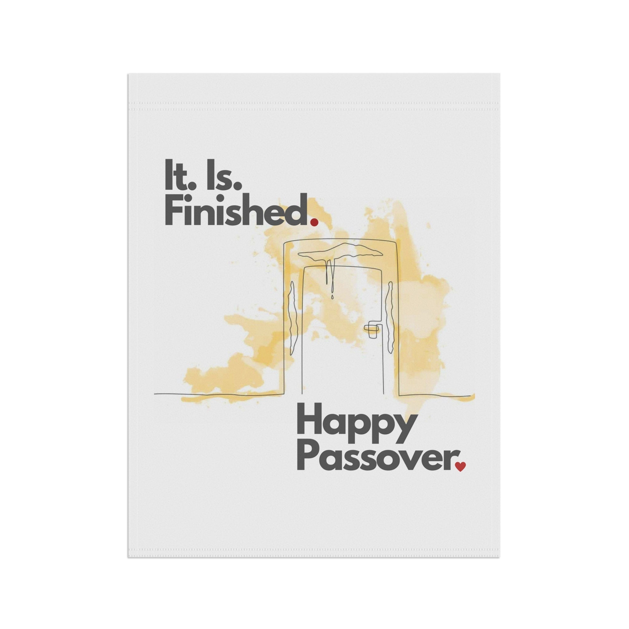 Spring Garden & House Banner Passover