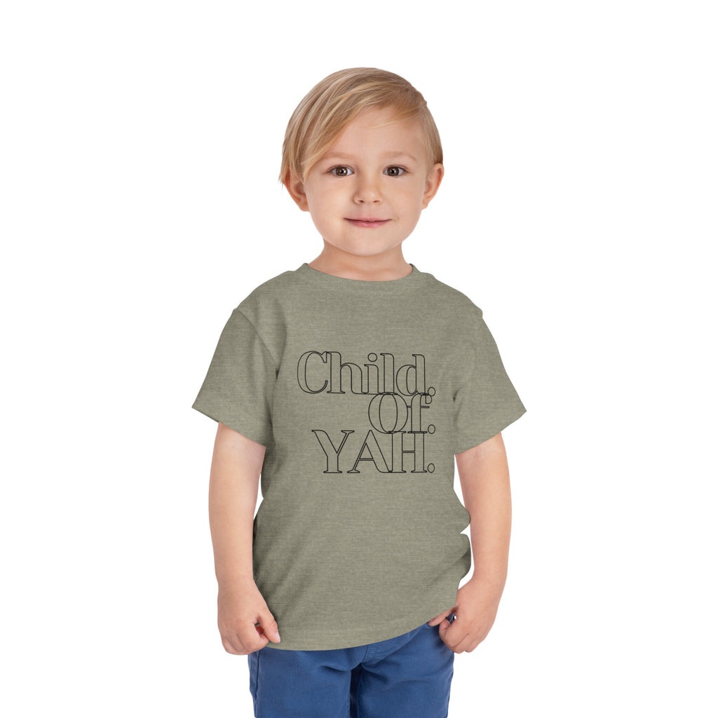 Child of YAH Toddler Short Sleeve Tee
