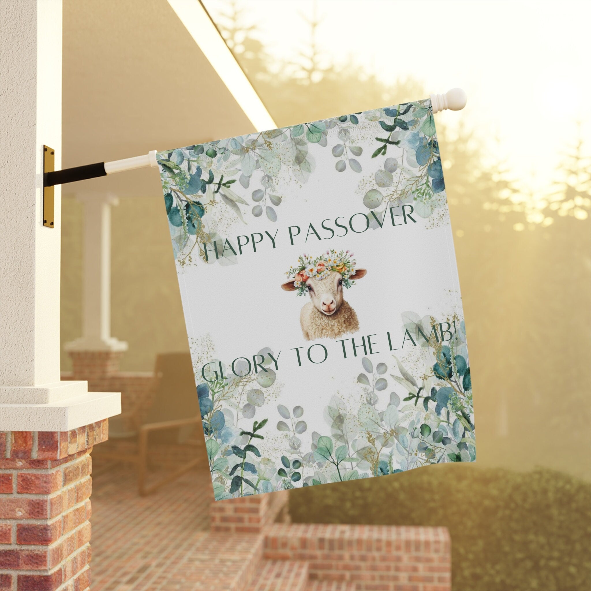 Spring Garden & House Banner Passover