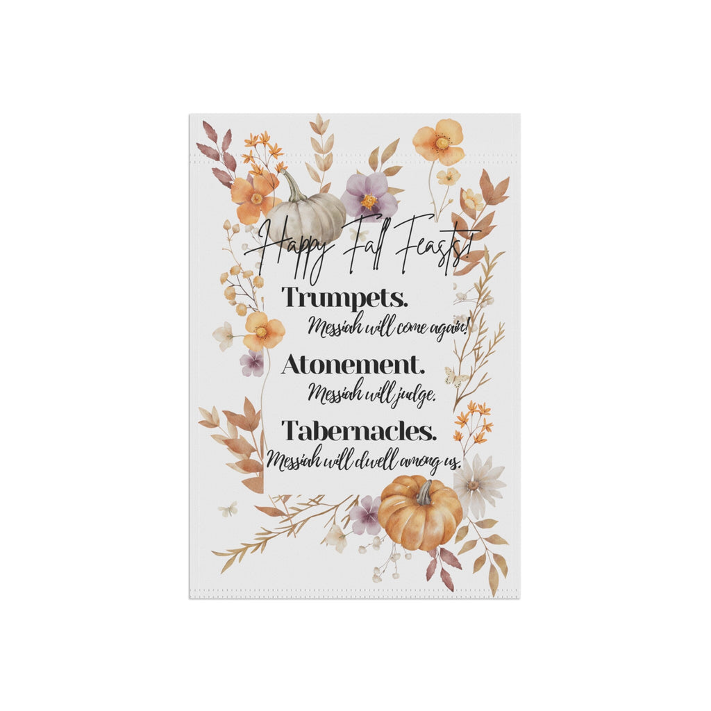 Fall Feasts Wildflower Garden & House Banner