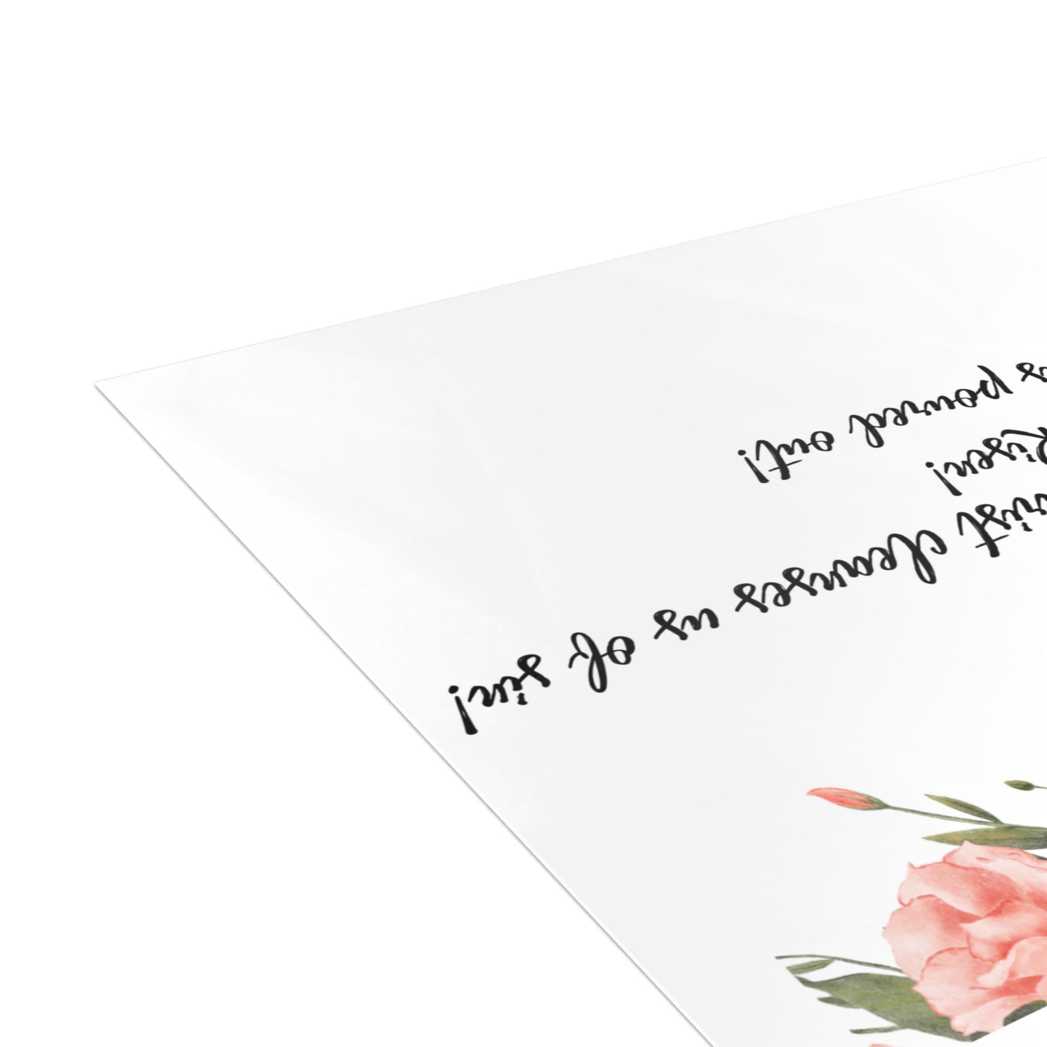 Spring Feast Cards Rose Floral (10, 30, and 50pcs)