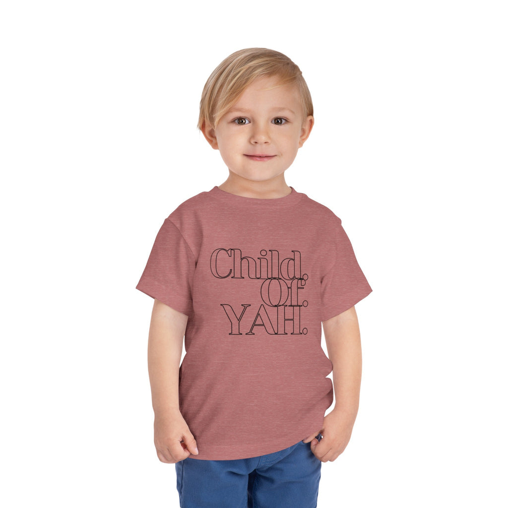 Child of YAH Toddler Short Sleeve Tee