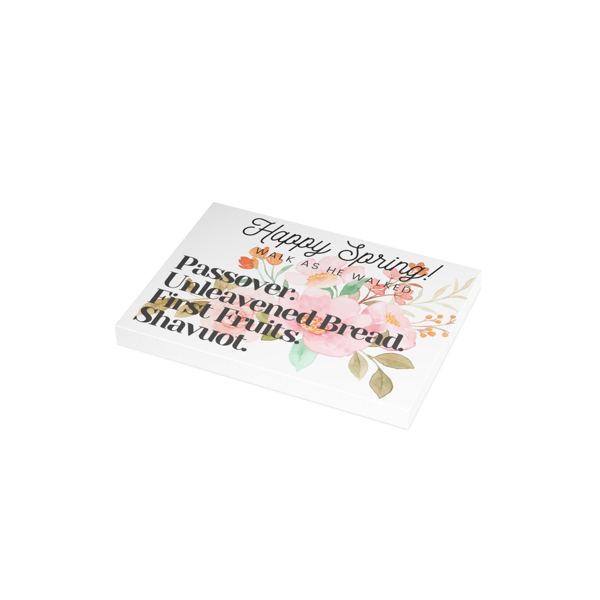 Spring Feast Cards Sweet Floral (10, 30, and 50pcs)