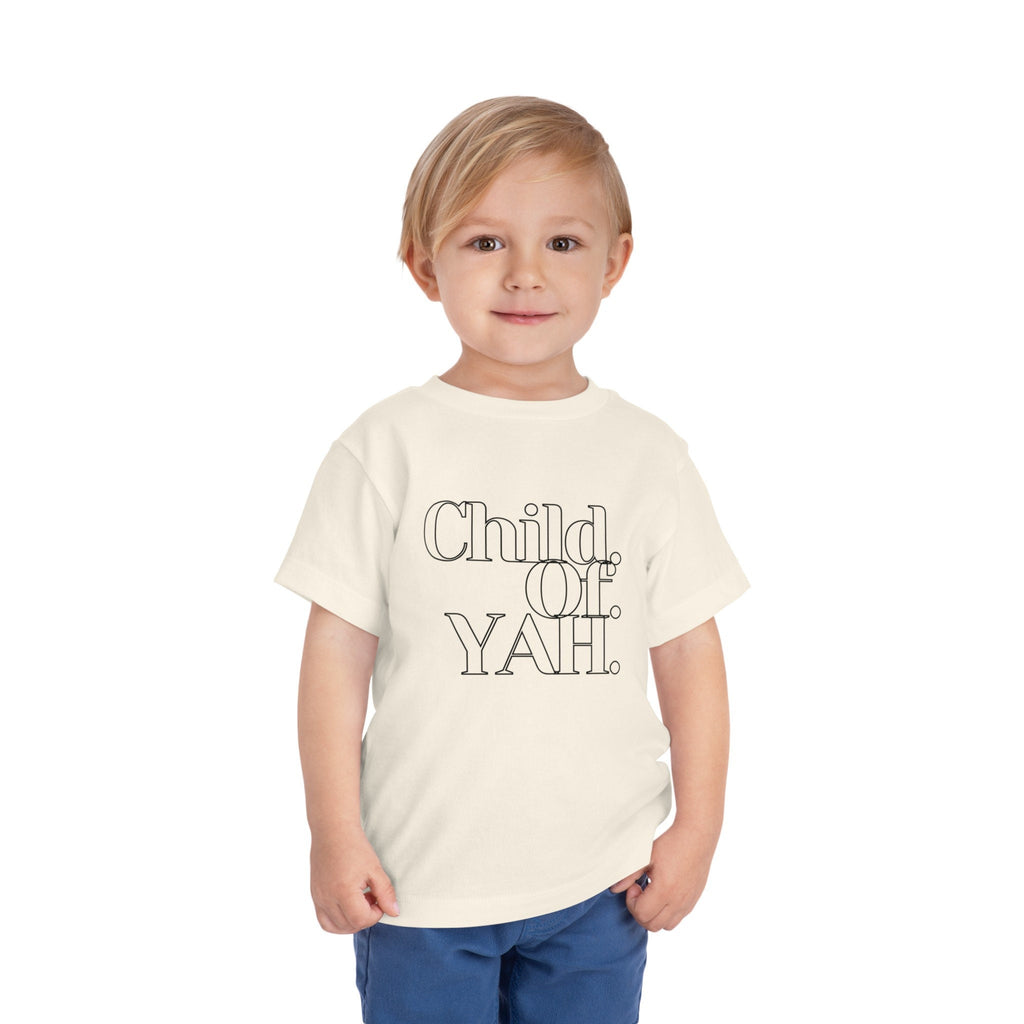 Child of YAH Toddler Short Sleeve Tee