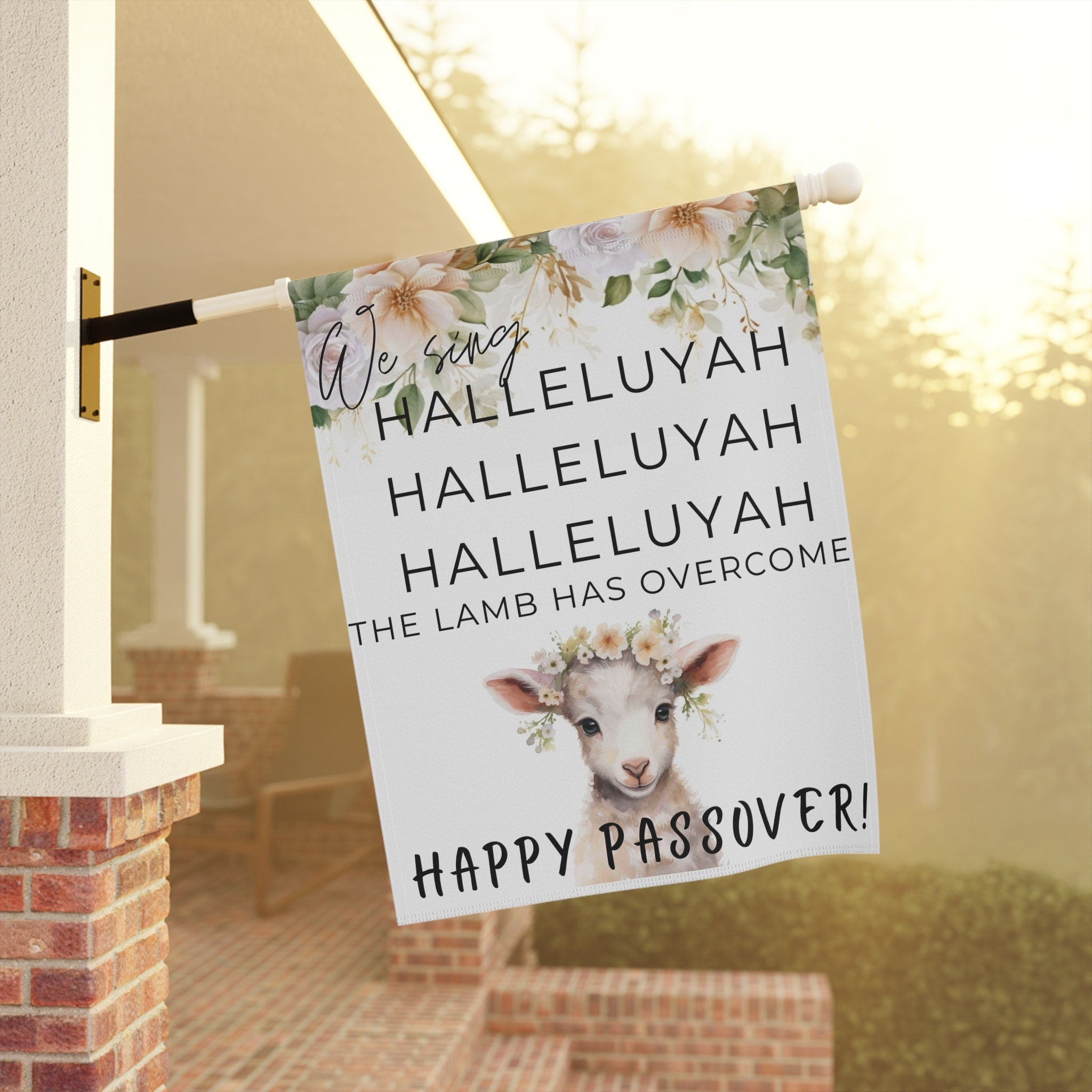 Spring Garden & House Banner Passover