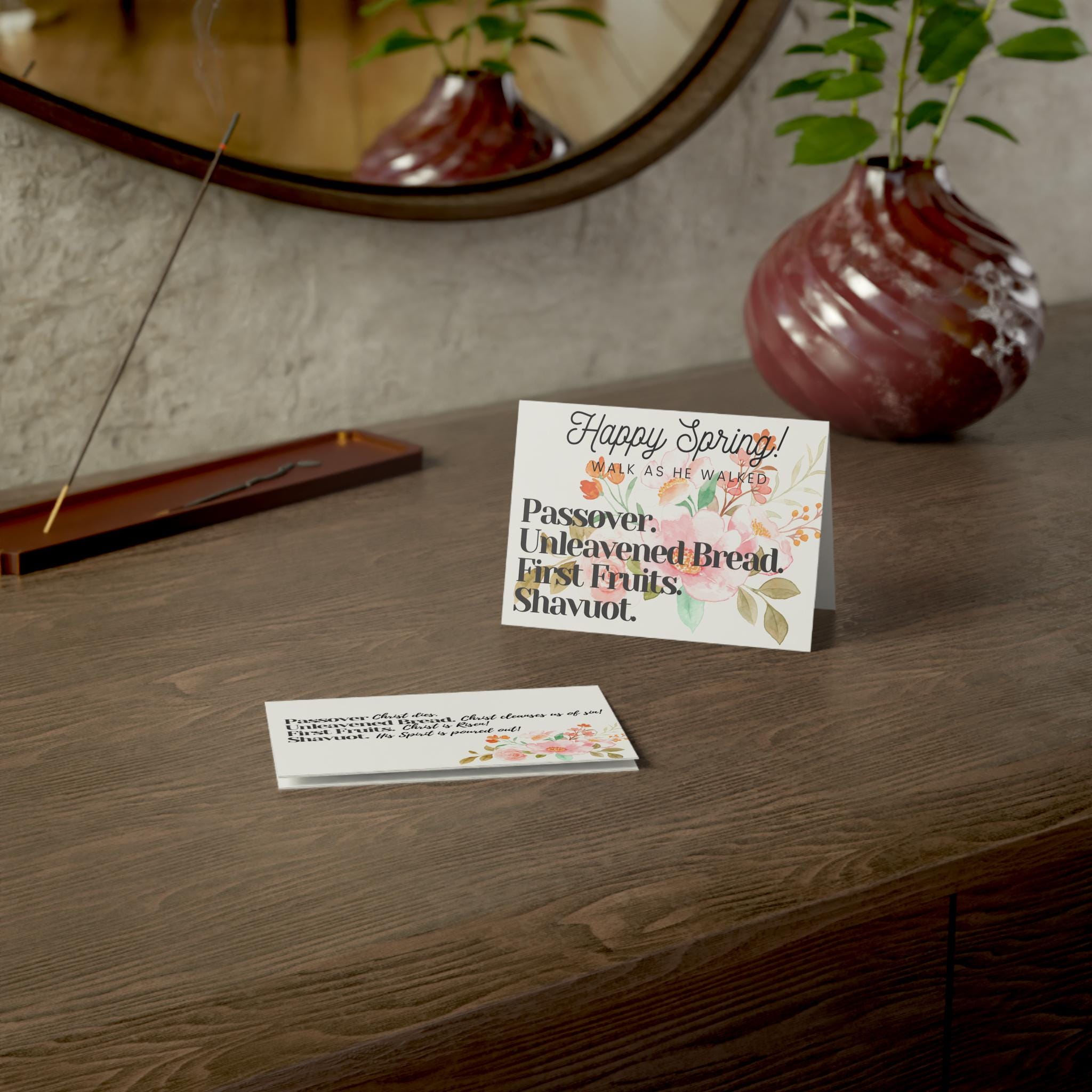 Spring Feast Cards Sweet Floral (10, 30, and 50pcs)