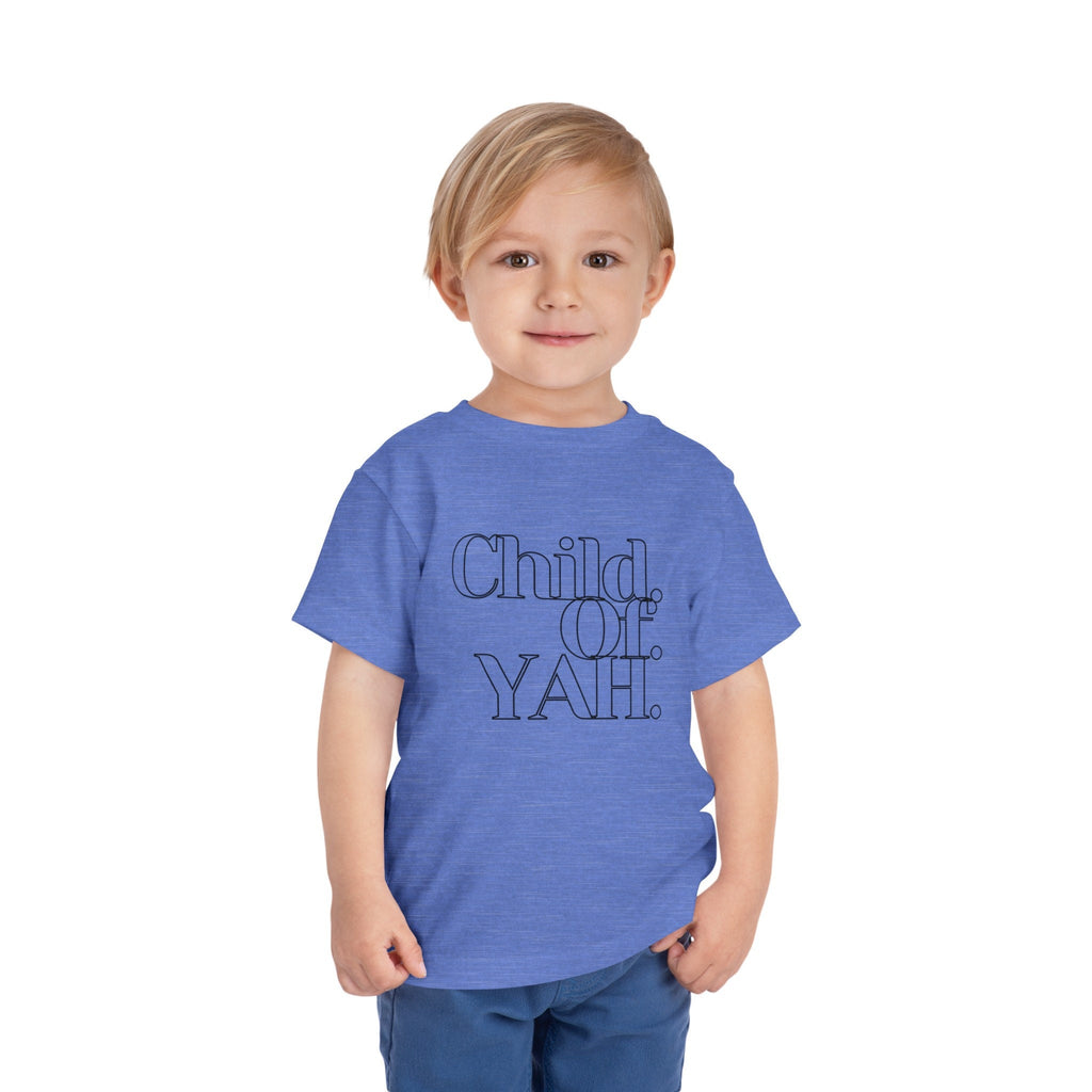 Child of YAH Toddler Short Sleeve Tee