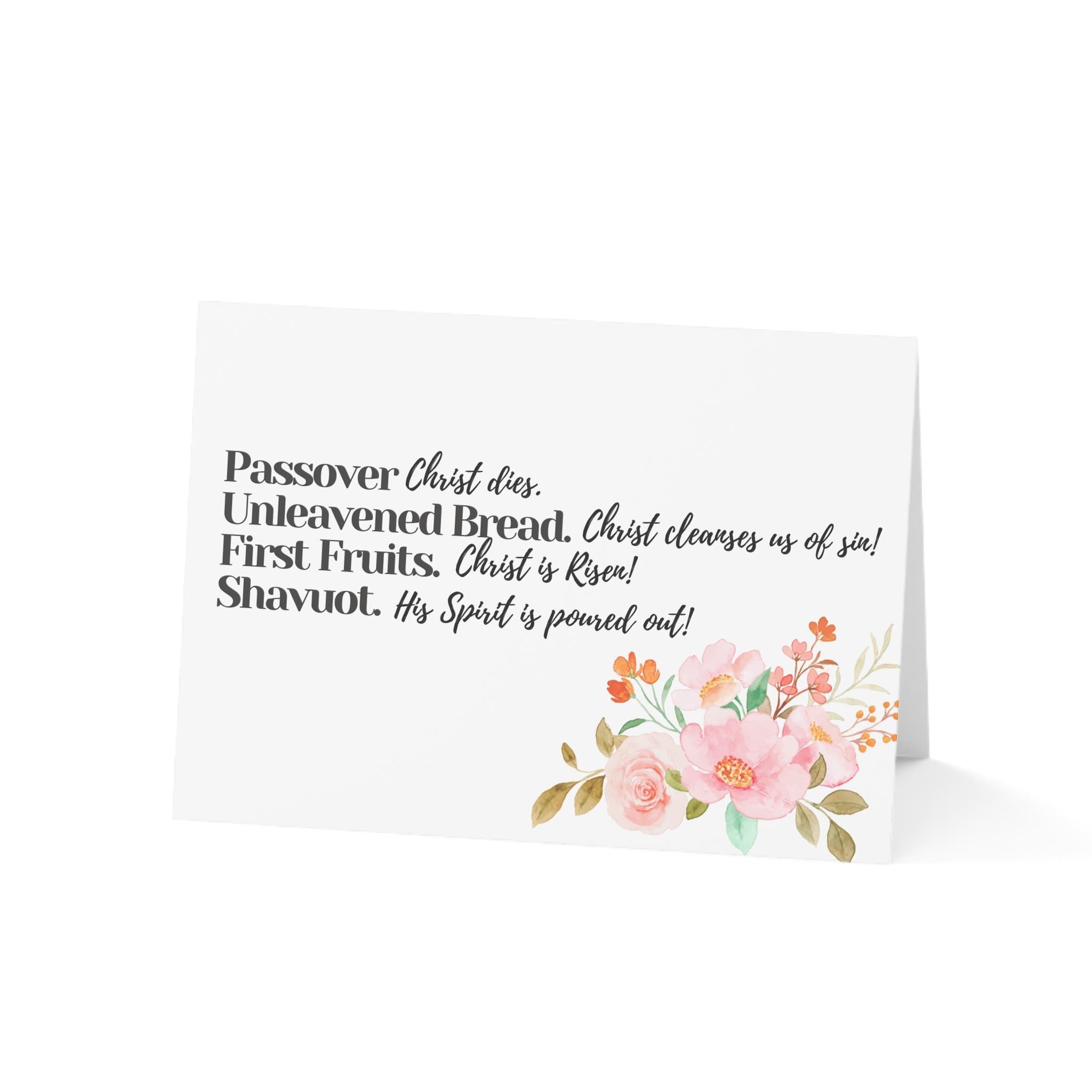 Spring Feast Cards Sweet Floral (10, 30, and 50pcs)