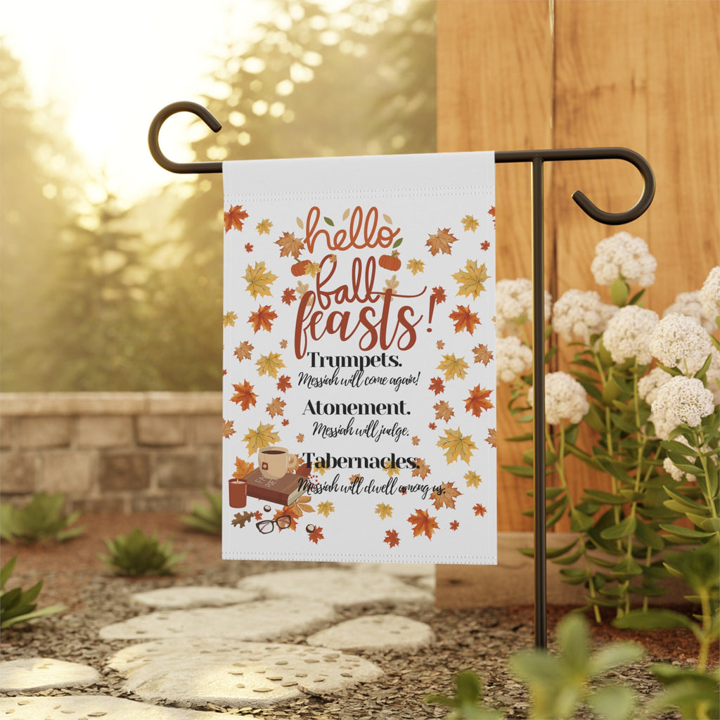 Hello Fall Feasts Garden & House Banner