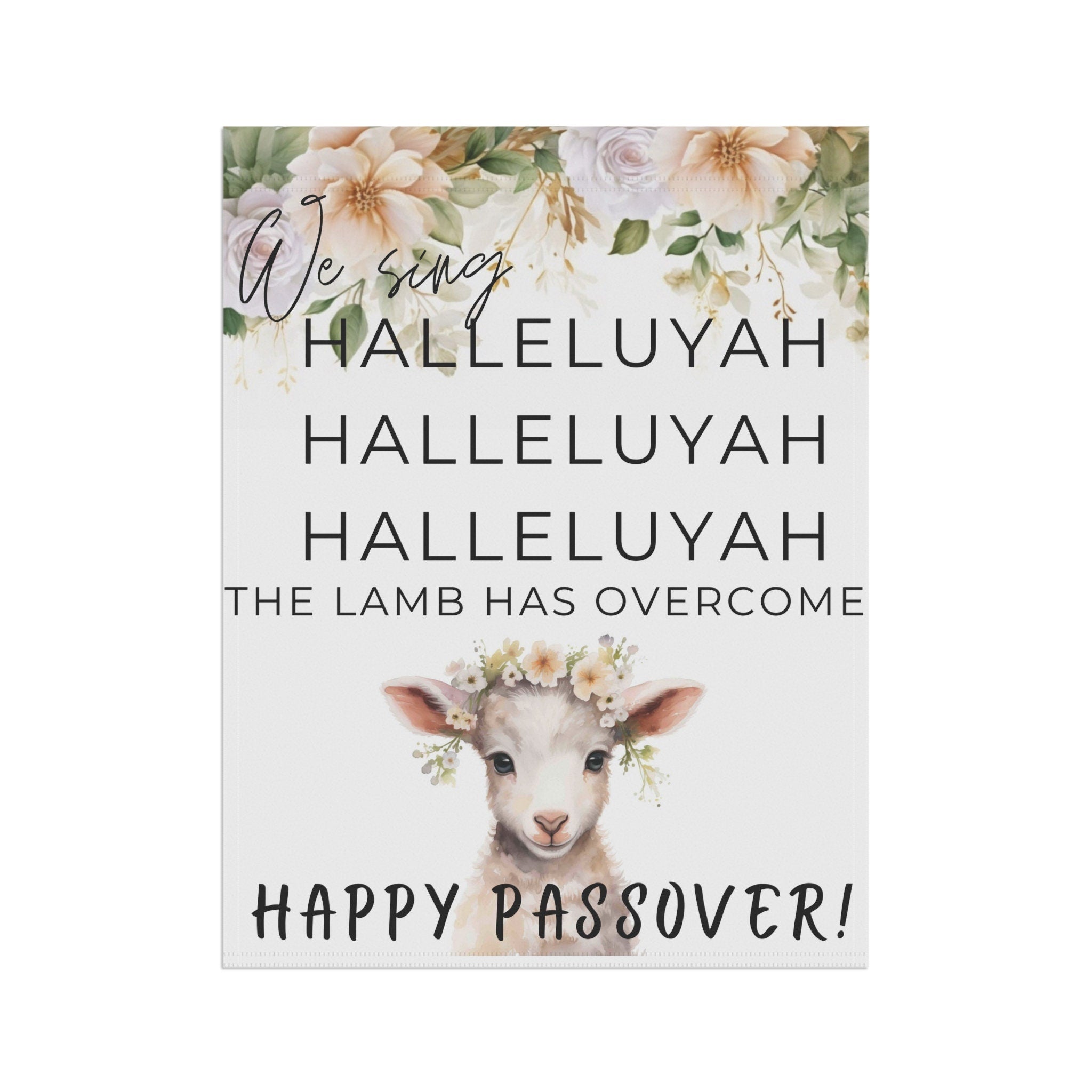 Spring Garden & House Banner Passover