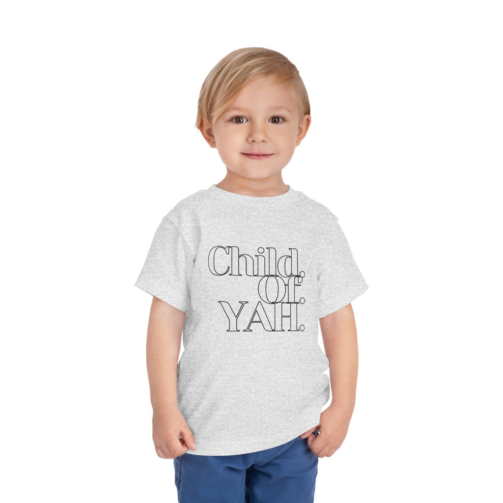 Child of YAH Toddler Short Sleeve Tee