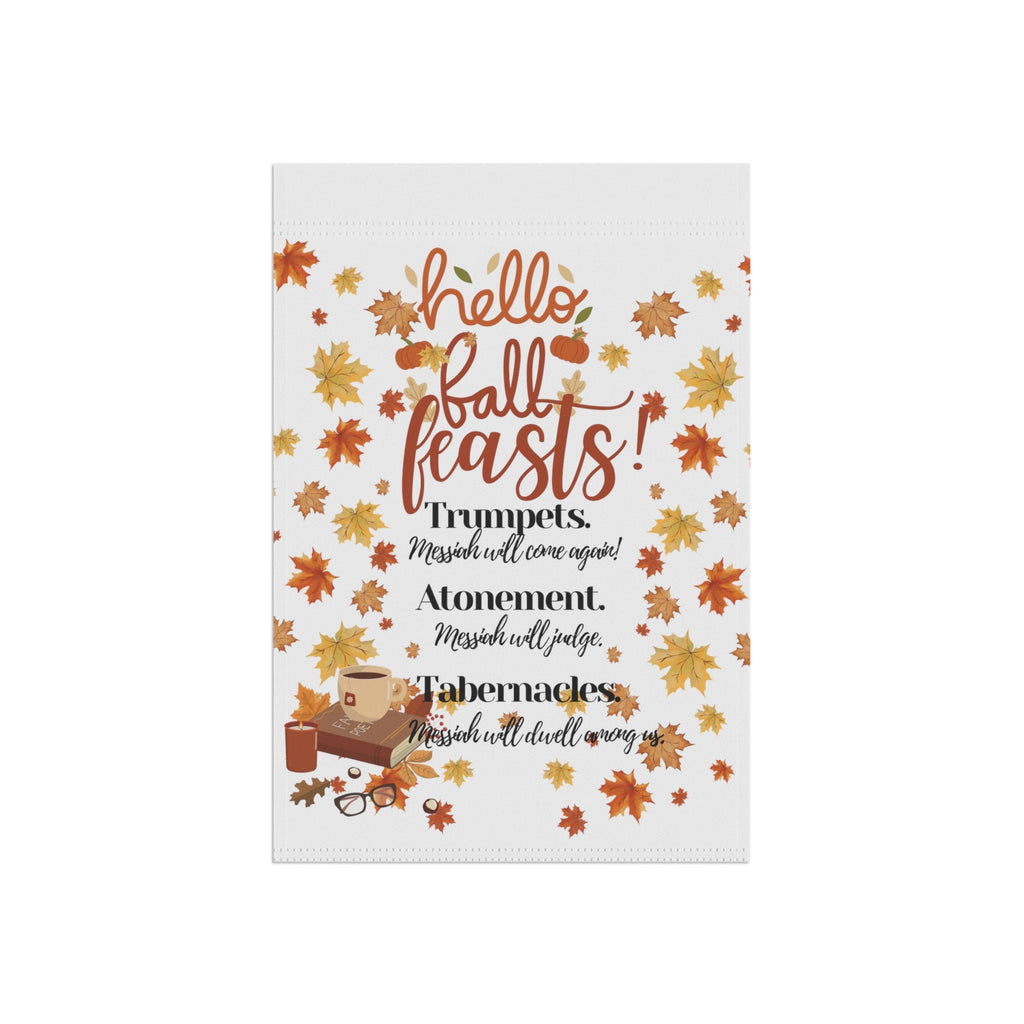 Hello Fall Feasts Garden & House Banner