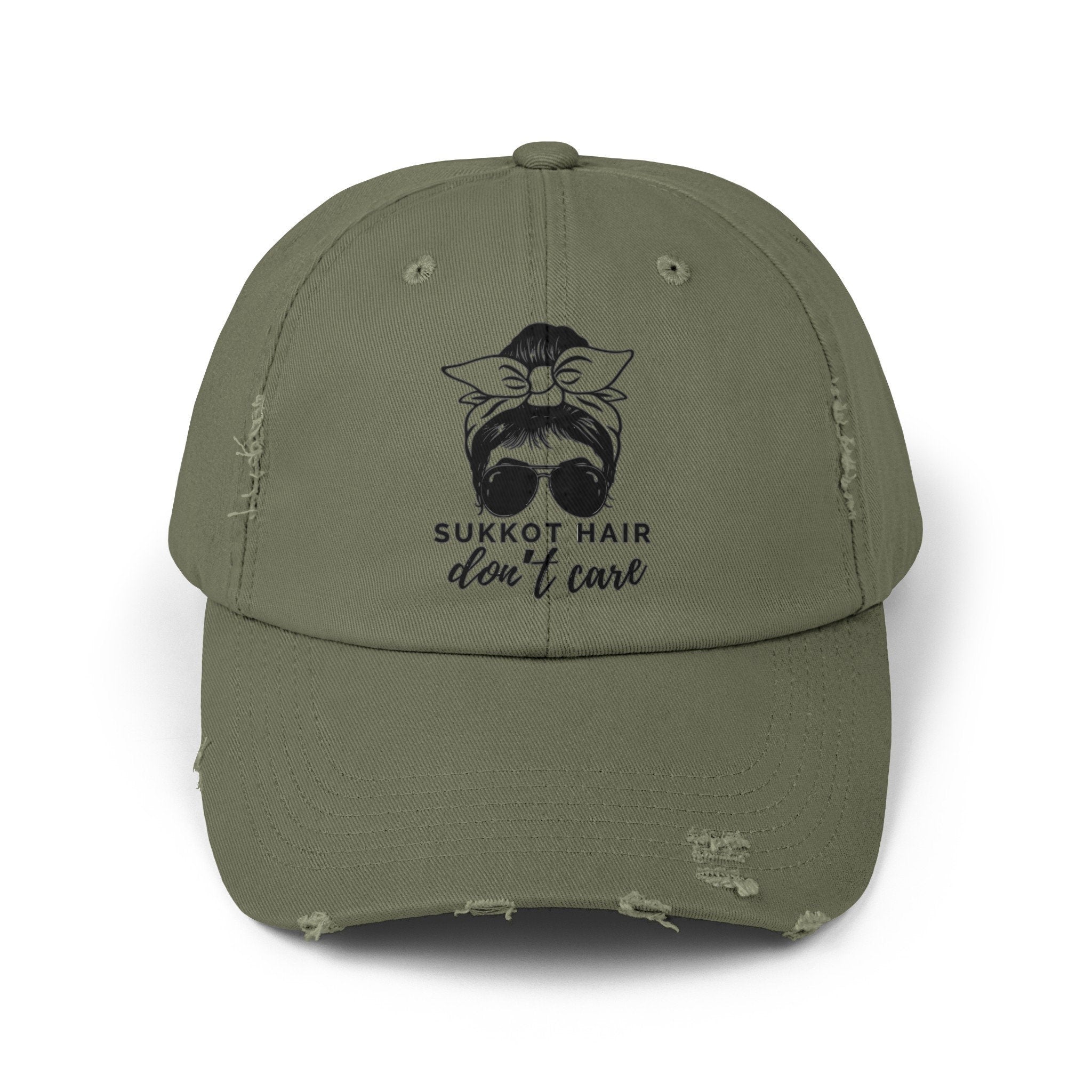 Sukkot Hair Distressed Cap