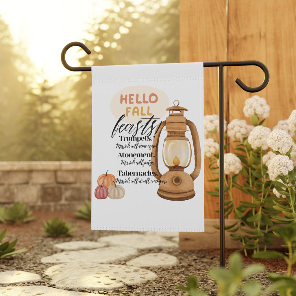 Fall Feast Lamp Garden & House Banner