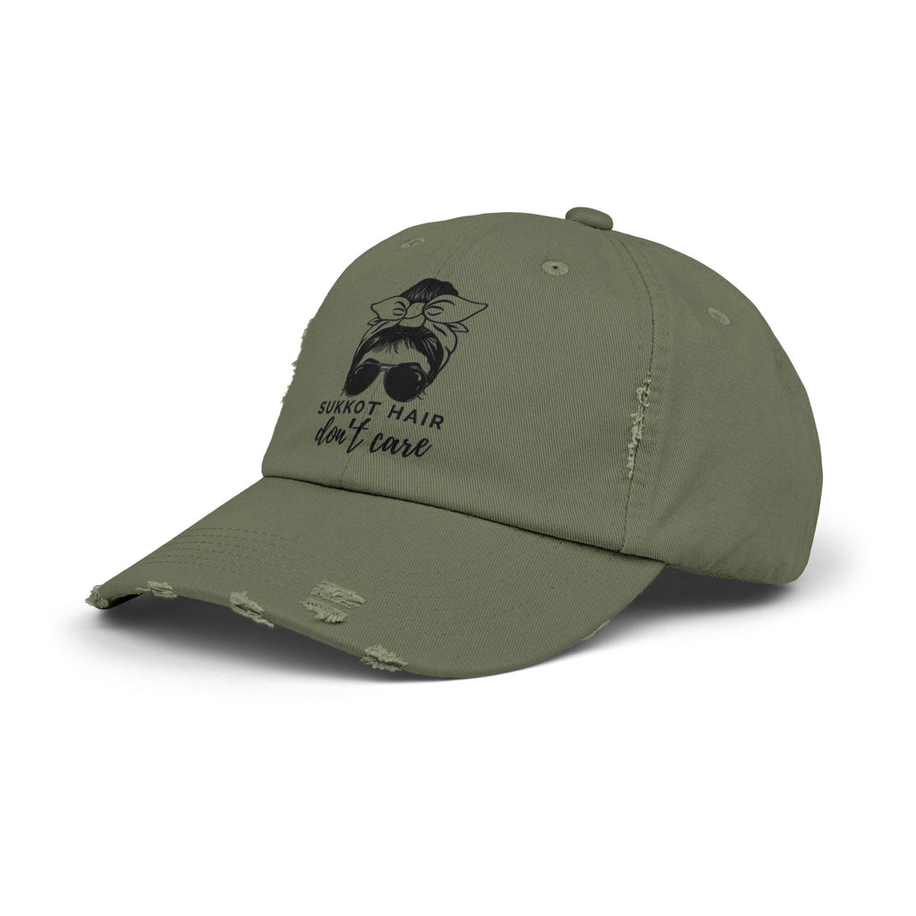 Sukkot Hair Distressed Cap